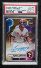 2023 Bowman's Best of Gold Refractor 40/50 Gabriel Rincones PSA 10 Auto 1fm2