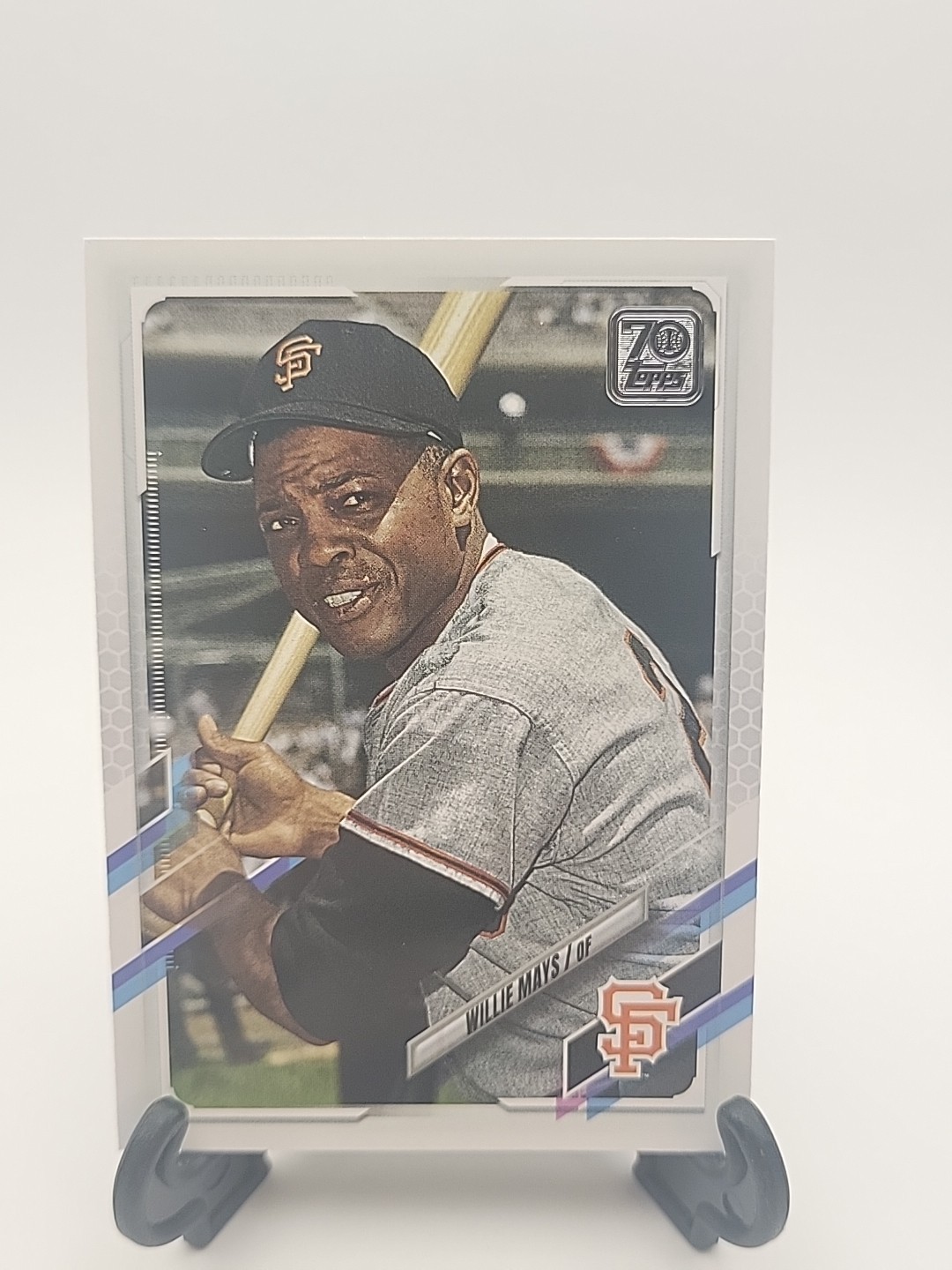 2021 Topps Willie Mays #227 Legend Variation Short Print SP San Francisco Giants