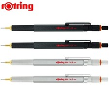 rOtring 800 series 0.5mm 0.7mm Black Silver mechanical drafting pencil stylus