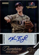 2013 USA Baseball Champions Certified Signatures #2 Kris Bryant Auto /299 BB