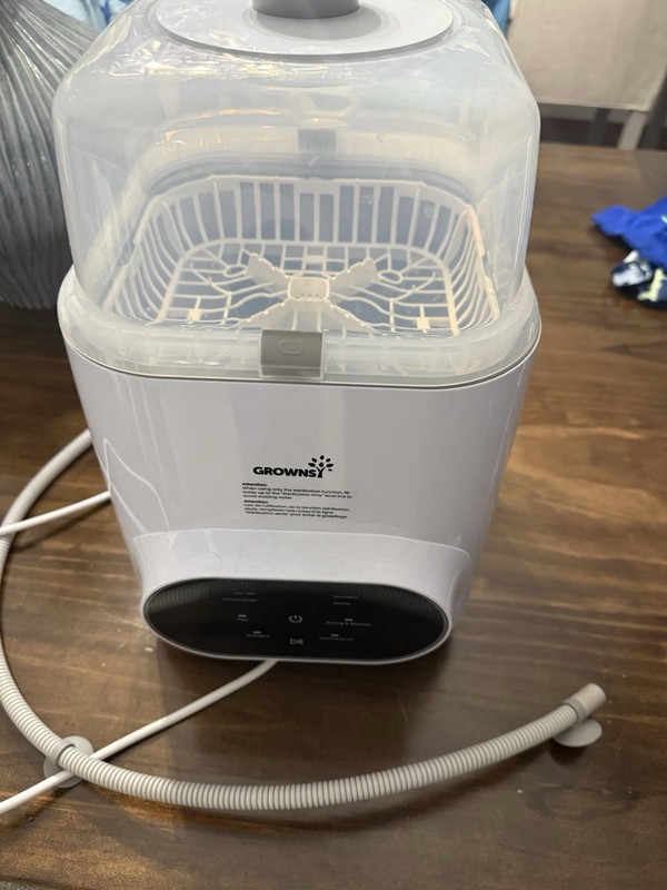 Grownsy EaseClean Pro All-in-One Bottle Washer, Sterilizer, and Dryer