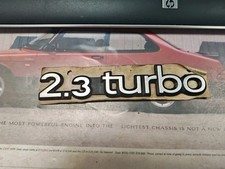 New Oe Saab 9000 2..3 Turbo Rear Badge Emblem 1988 - 1993 New Oe Saab 9000 2..3 Turbo Rear Badge Emblem 1988 - 1993