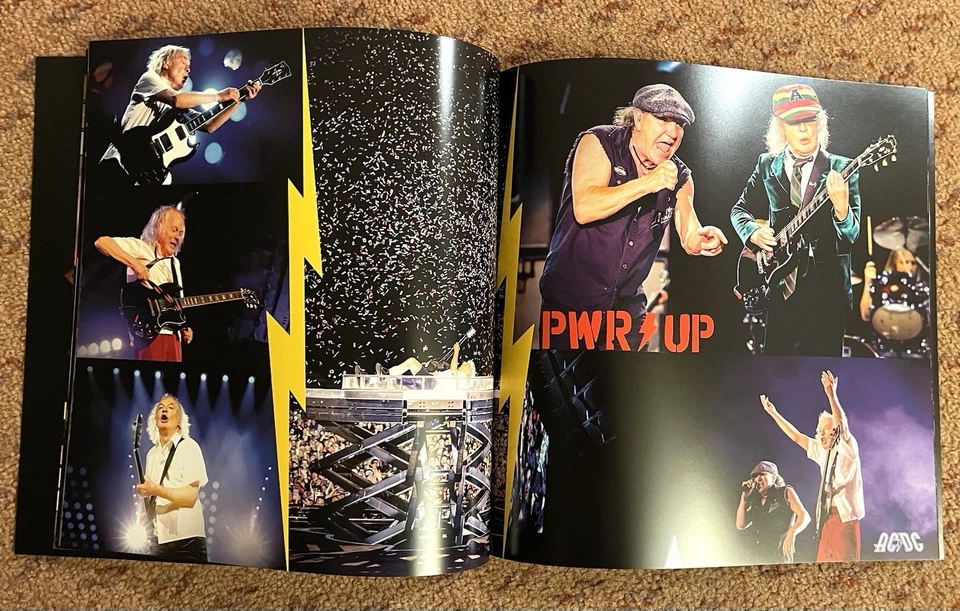 AC/DC OFFICIAL 2026 TOUR BOOK PROGRAM PWR UP North America NEW ACDC - Image 4 of 4
