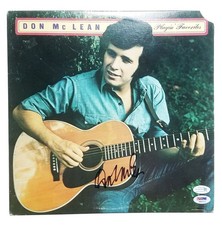 Don McLean Signed Autographed Record Album LP ACOA