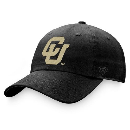 Colorado Buffaloes Black Top of the World Chase CU Adjustable Hat - Size: OSFA