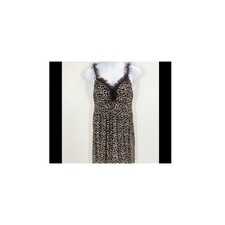 NEW Lane Bryant Women Dress 26 pullover babydoll Animal Print Leopard sexy party