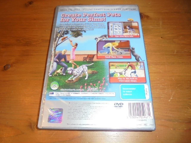 PLAYSTATION 2 THE SIMS 2 PETS RETRO GAMING COMPLETE WITH MANUAL LIKE NEW COND. - Image 2 of 4