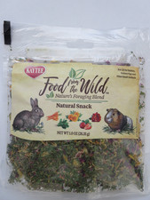 Kaytee Food from the Wild Snack Natural para Mascotas Conejos Conejillos de Indias Hámsters 1oz