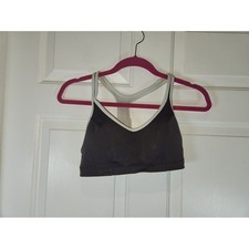 34C Dark Gray Athletic Sports Bra by Champion Build in Pads Style 1050