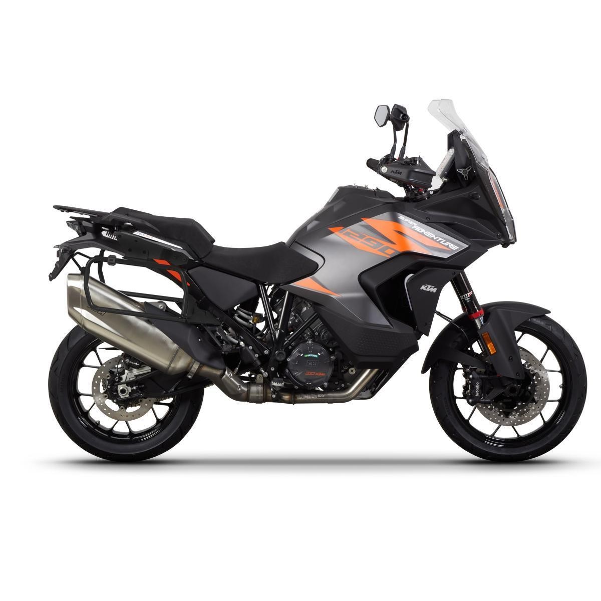 Fixation side case Shad 4P en acier renforcé ultra stable pour KTM 1290 Adventure 2021+