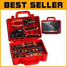 Durable Automotive Electrical Tool Set - Crimper, Stripper, 1-6 Pin Connectors