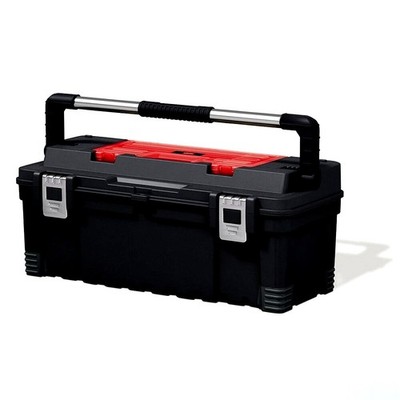 26'' Tool Box Portable Organizer Storage Case Heavy Duty Lockable Toolbox
