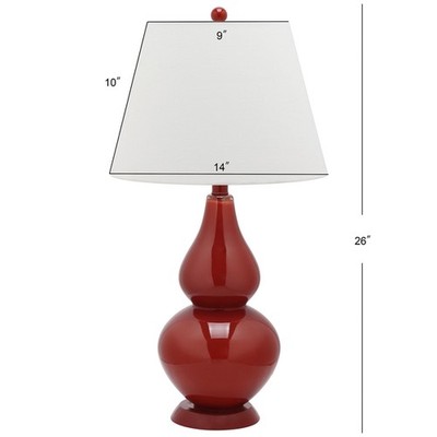 Safavieh CYBIL DOUBLE GOURD TABLE LAMP, Reduced Price 2172786193 LIT4088E-SET2