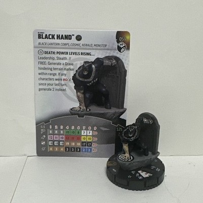DC Heroclix Lantern Legacy 059 Black Hand Chase