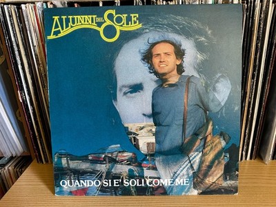 Alunni Del Sole   Quando Si E' Soli Come Me  LP 1982 NEAR MINT