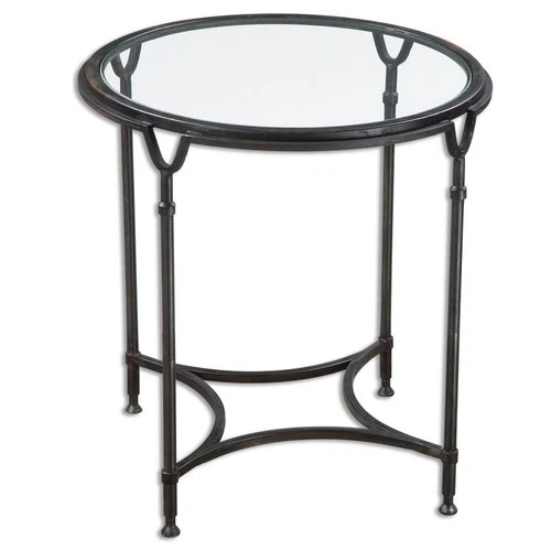 Samson - 25 inch Mirrored Side Table - 24.38 inches wide by 24.38 inches deep - Picture 5 of 5