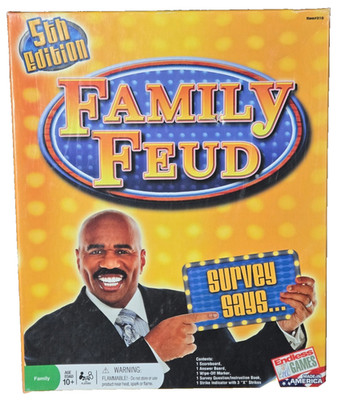 Endless Games 5th Edition Family Feud TV Show Survey Says Family Board Game