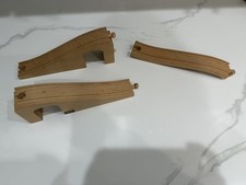 Brio Vintage Rare Bridge Tunnel Overpass Wooden Trains