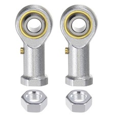 2Pack PHSB5 Female Rod End 5/16" Bore and 5/16-24 Right Hand Thread Jam Nut
