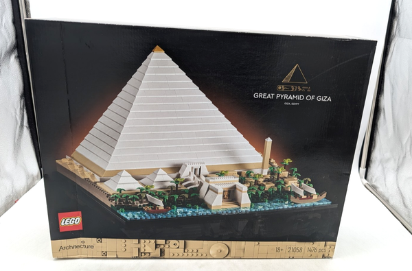 Lego 21058 The Great Pyramid Of Giza NEW Sealed Misb Architecture EOL-image