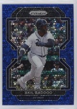 2022 Panini Prizm Tier II Blue Donut Circle Prizm 118/199 Akil Baddoo #121 10k8