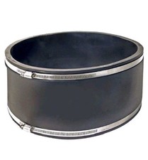 FERNCO 1056-1212 Flexible Pipe Coupling 12" PVC 4.3 PSI - DWV, Sewer