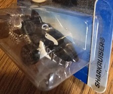 2006 Hot Wheels Collector #147 SHARKRUISER Black w/Blue 5Y Spoke Wheels