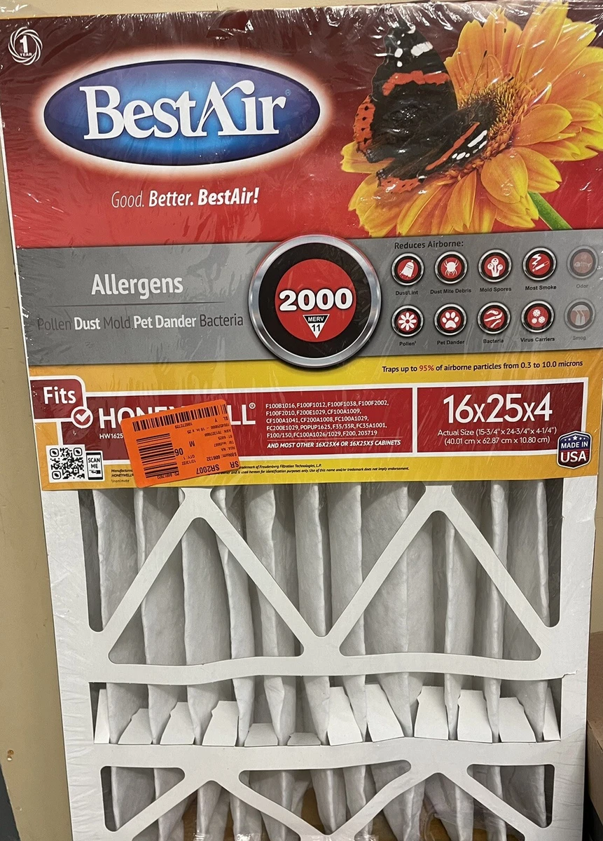 Best 16 x 25 x 1 air filter deals