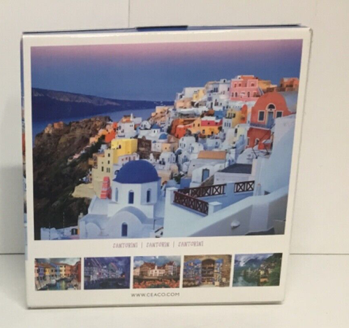 NEW Ceaco Bon Voyage Santorini Greece 1000 piece puzzle - Picture 2 of 3