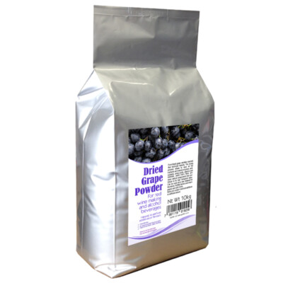 Traubenpulver zur Weinherstellung 10 kg / Rotwein