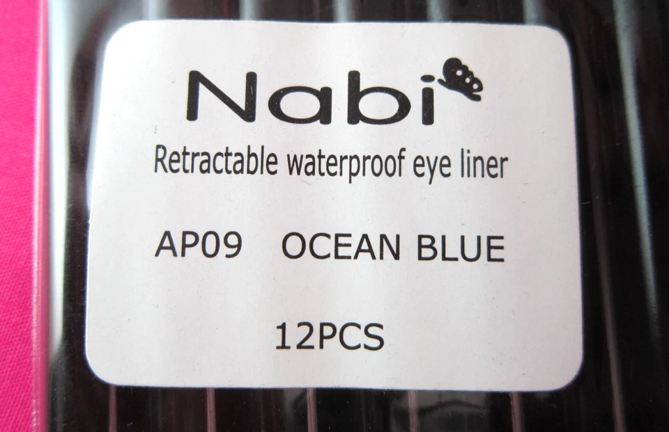 Lote de 12 delineadores de ojos retráctiles impermeables todos los colores a elegir Foto 2 de 3