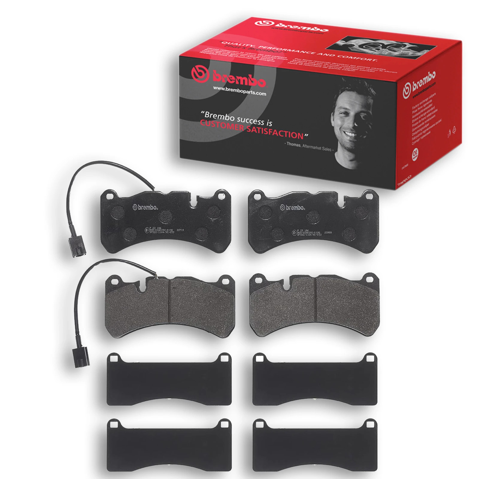 Brembo Front P23186 Brake Pads Fits Alfa Romeo Maserati Giulia Grecale Stelvio - Image 26