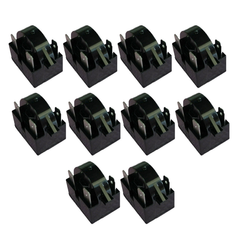 10pcs Refrigerator Start Relay PTC for QP2-4.7 4.7Ohm 3Pin Compressor Relay NEW-image