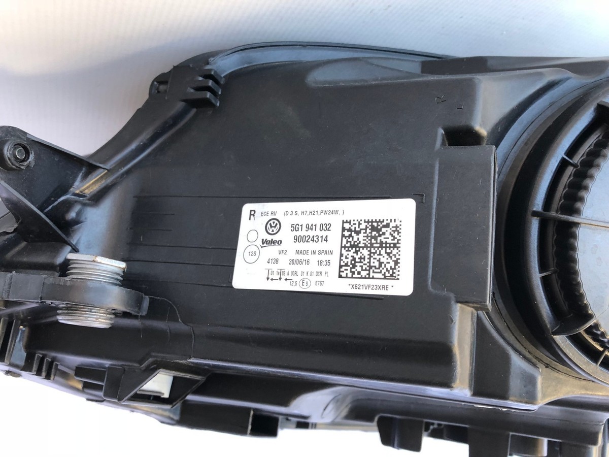 Original VW Golf 7 Bi-Xenon Scheinwerfer Rechts 5G1941032 | eBay