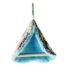 Plush Bird Cave Cage Warm Hanging Sleeping Bed Hut Tent Parrot Hammock Pet Nest