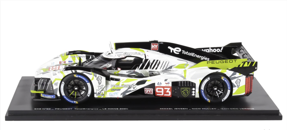 spark スパーク 1/43 プジョー 9x8 93号車 2024年モデル spark スパーク 1/43 プジョー 9x8 93号車 2024年モデル