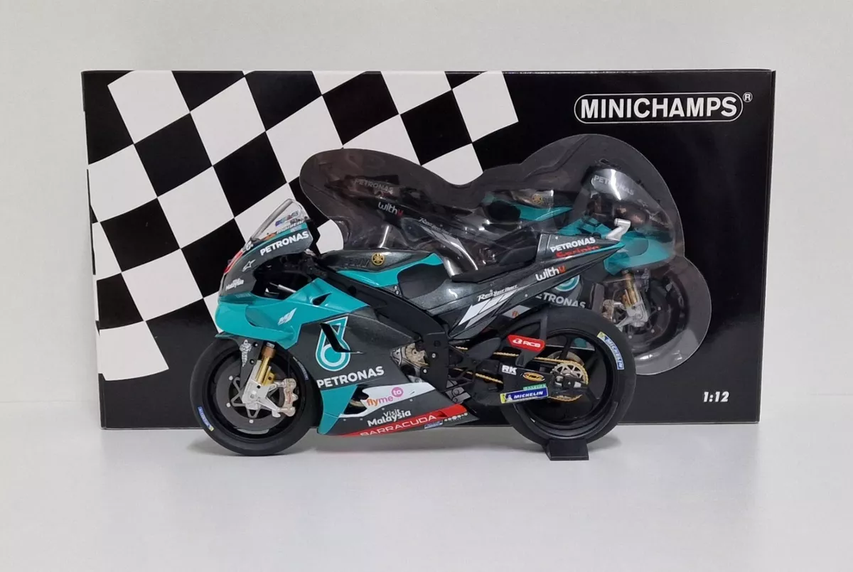 2020 MINICHAMPS 1:12 MODEL MOTORCYCLE DIE CAST YAMAHA QUARTARARAR MOTOGP  MODELIN