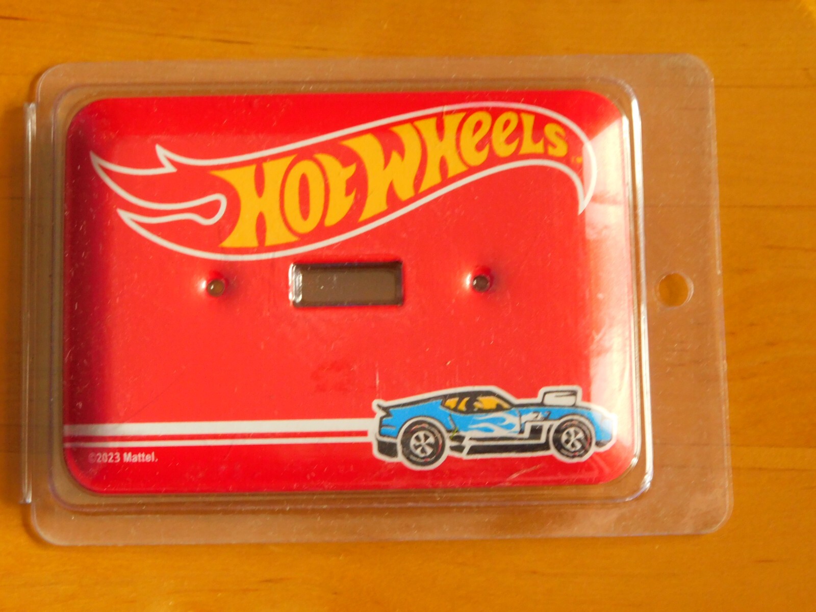 Hot Wheels Red Light Switch Plate Cover  HOT WHEELS same day ship