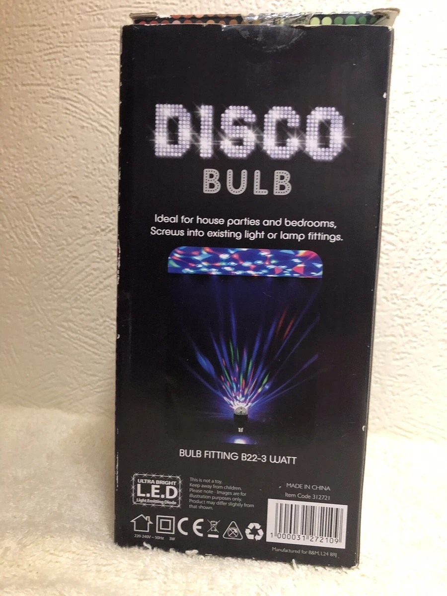 Get It Now USB Disco Bulb Projector In Black FREE Shipping 57 OFF