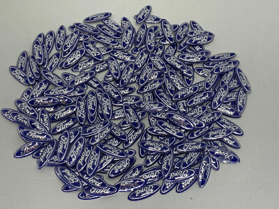 STEMMA LOGO PER FORD Cm 11.5x4.5 Emblema Fregio Badge Anteriore E/o - Foto 8