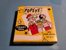 Vintage Coast Films Popeye P-1 Apache Dancers 8mm Cartoon Film Movie EXC RARE