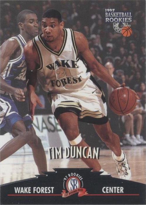 1997 Score Board Rookies - Tim Duncan #1 - 1 of 1