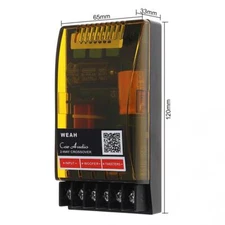 Speaker Frequency Divider 2 Way Car Audio Speakers Two Crossover Divider