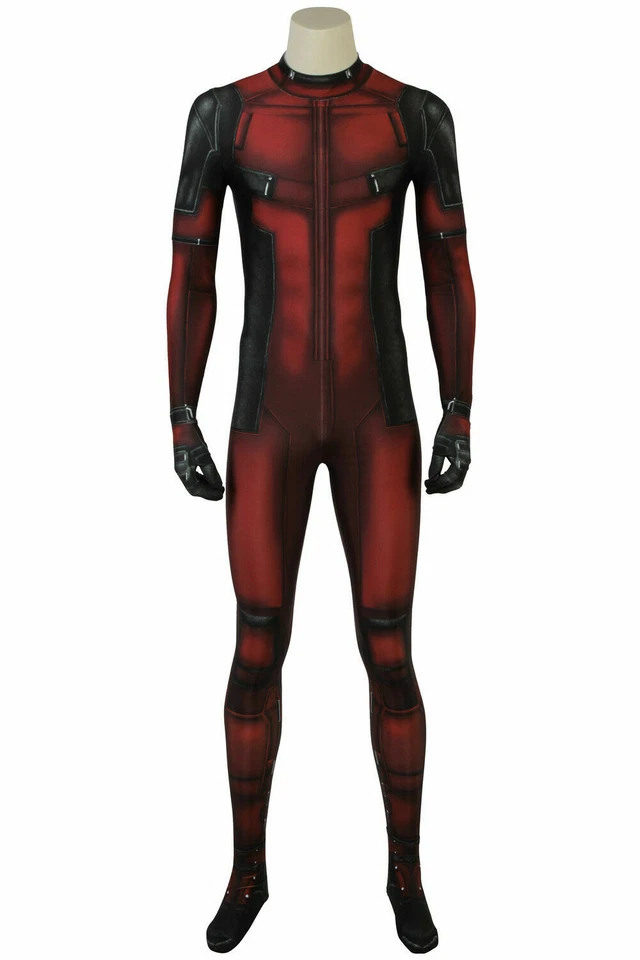 Deadpool Cos Mono Disfraz Adulto Zentai Body Halloween Juegos con disfraces Conjunto Traje Foto 4 de 4