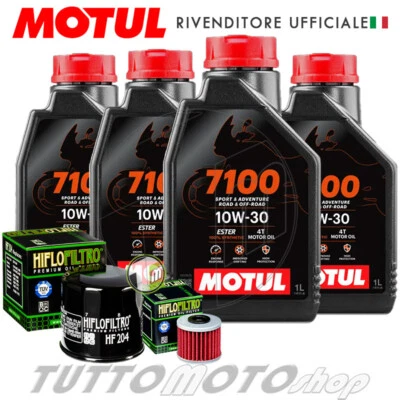 MOTUL HIFLO kit Tagliando HONDA Africa Twin 1000 DCT 2016-2019 / MOTUL 7100 10W30 + filtri