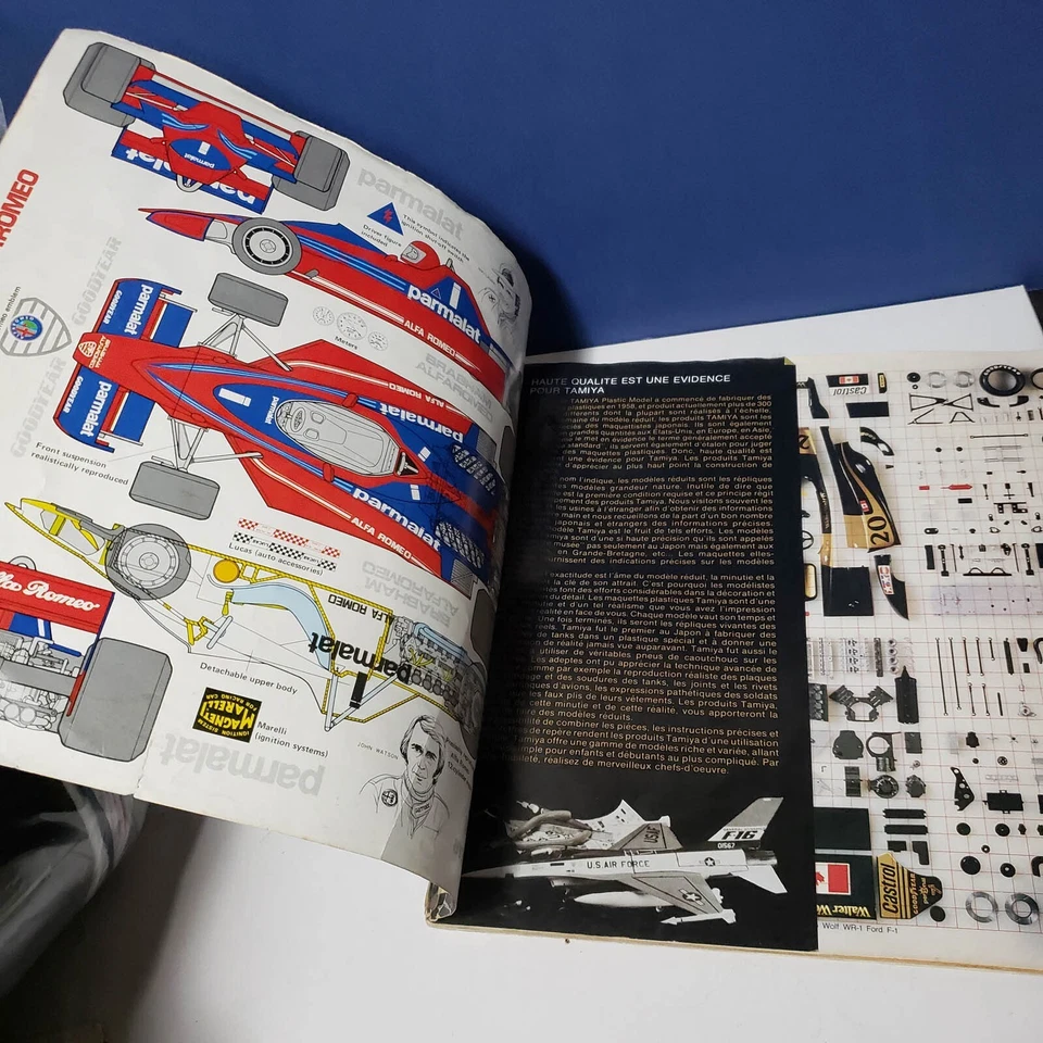 TAMIYA 1979 каталог витрина коллекции точный масштаб модель наборы - Изображение 2 из 4