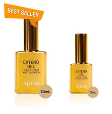 Apres Extend Gel Tips Adhesive Gold Bottle Edition - 15 ML OR 30 ML