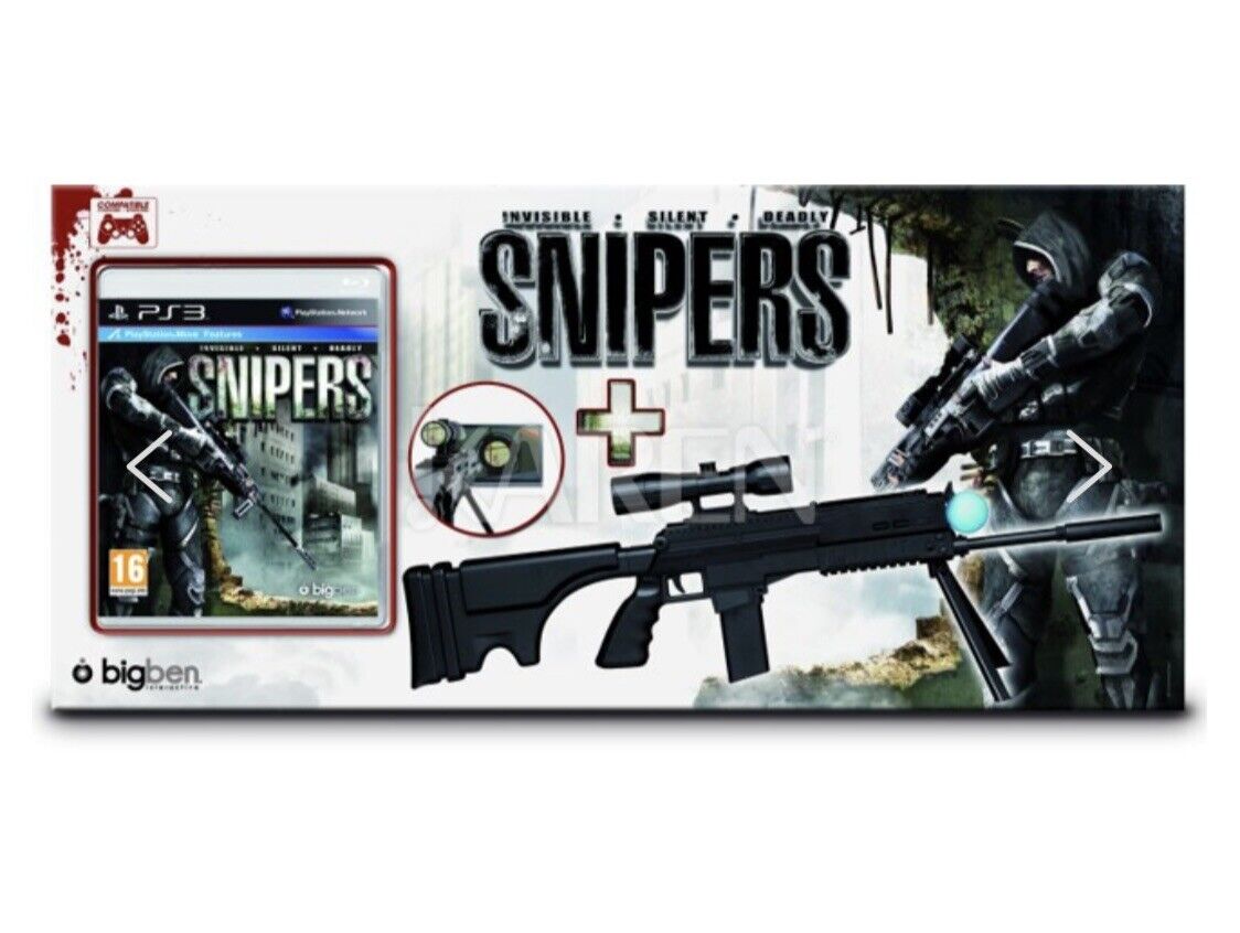 Snipers Pack Gun+ Game New PLAYSTATION 3 4 5 VR Move Motion PS3 ps4 ps5 New eBay