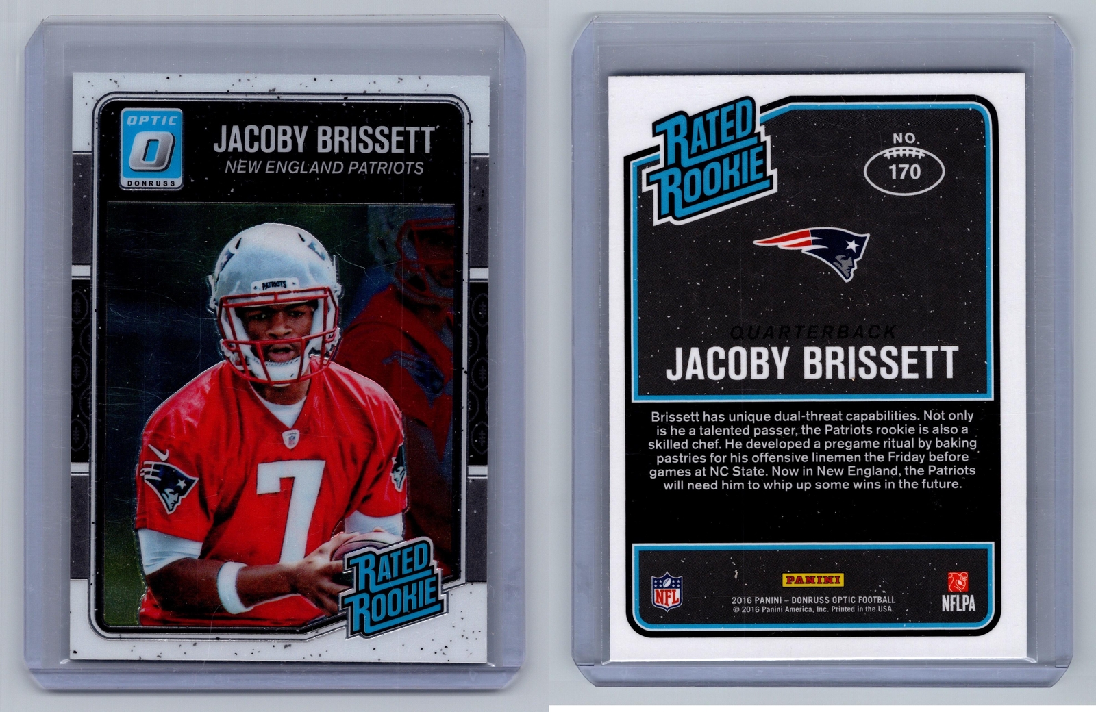2016 Donruss Optic #170 Jacoby Brissett