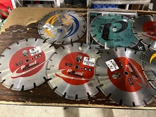 14"  Masonary Blades - road runner and pearl   